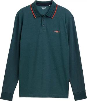 TOM TAILOR Poloshirt  petrol | S