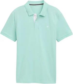 TOM TAILOR Poloshirt Polo mit Logostickerei BASIC POLO WITH CONTRAST BASIC POLO WITH CONTRAST