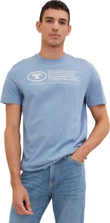 TOM TAILOR Print-Shirt "Tom Tailor Herren T-Shirt Frontprint"