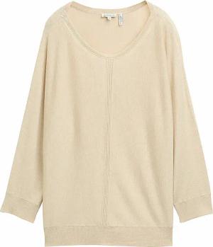 TOM TAILOR Pullover beige | XL