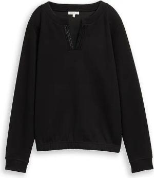 TOM TAILOR Pullover  schwarz | L