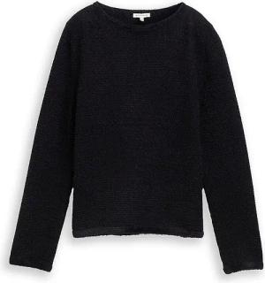 TOM TAILOR Pullover  schwarz | S