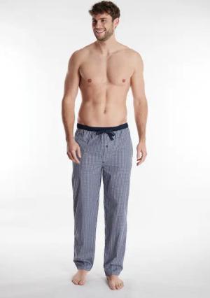 TOM TAILOR Pyjamahose "Dakota" Bindeband, Seitentaschen, locker, bequem, atmungsaktiv