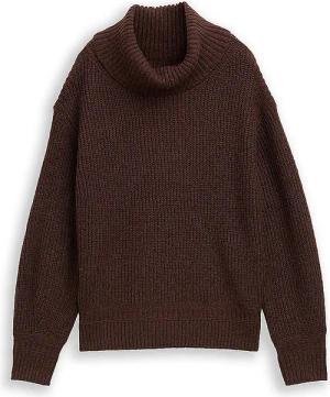 TOM TAILOR Rollkragenpullover  braun | XS