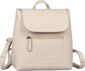 TOM TAILOR Rucksack "Elis" aus weich gekörntem Lederimitat auffällige Ziernaht und feinem Logo