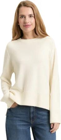 TOM TAILOR Rundhalspullover mit Rippbündchen