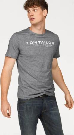TOM TAILOR Rundhalsshirt mit Logoprint