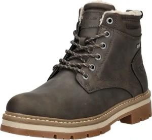 TOM TAILOR Schnürstiefelette "Tom Tailor Stiefelette Lederimitat"