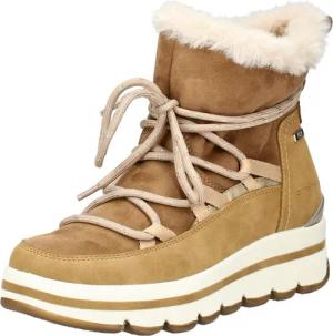 TOM TAILOR Schnürstiefelette "Tom Tailor Stiefelette Lederimitat/Textil"