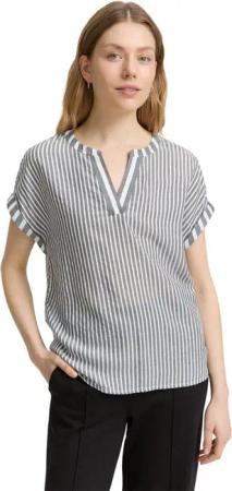 TOM TAILOR Shirtbluse mit Streifen Muster