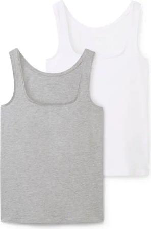 TOM TAILOR Shirttop (2-tlg) Plain/ohne Details