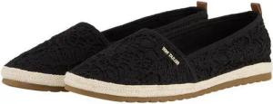 TOM TAILOR Shoes Licence Slipper (1-tlg) Flache Espadrilles mit Blumenstickerei