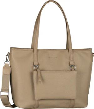 TOM TAILOR Shopper "Jamila" ein Platzwunder mit 2-in1-Funktion aus fein genarbtem Lederimtiat