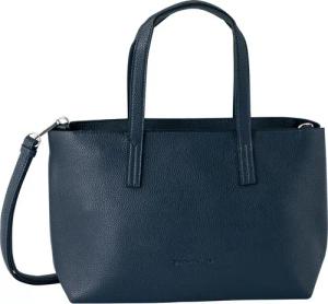 TOM TAILOR Shopper Marla, aus fein genarbtem Lederimitat außen und weichem Suede-Imitat Futter