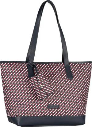 TOM TAILOR Shopper "Xenia" mit raffiniert geometrischen "T" Print des Logos auf dem Taschenkörper