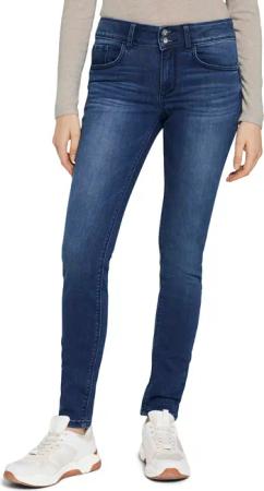 TOM TAILOR Skinny-fit-Jeans "Alexa Skinny" mit Doppelknopf-Verschluss