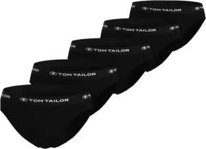 TOM TAILOR Slip TOM TAILOR Herren Slip schwarz uni 5er Pack (5-St)
