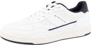 TOM TAILOR Sneaker, Freizeitschuh, Halbschuh, Schnürschuh mit gepolstertem Schaftrand