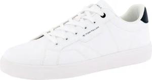 TOM TAILOR Sneaker, Kontrastbesatz an der Ferse, Freizeitschuh, Halbschuh, Schnürschuh