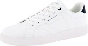 TOM TAILOR Sneaker, Kontrastbesatz an der Ferse, Freizeitschuh, Halbschuh, Schnürschuh