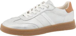 TOM TAILOR Sneaker, Schnürer, Freizeitschuh, Halbschuh mit Kontrastbesatz an der Ferse