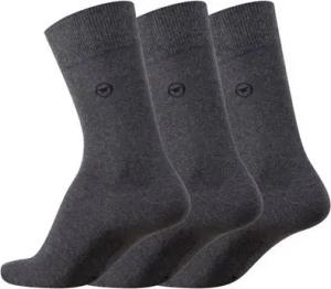 TOM TAILOR Socken Tom Tailor Herren Socken 3er Pack uni basic grau Tom Tailor Herren Socken 3er Pack uni basic grau