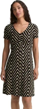 TOM TAILOR Sommerkleid mit All-Over Print