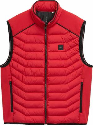 TOM TAILOR Steppgilet rot | M