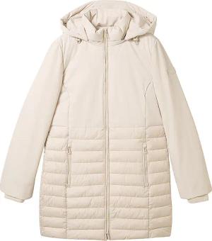 TOM TAILOR Steppmantel  beige | XS