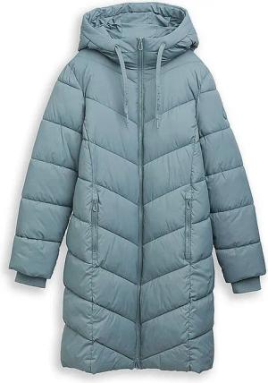 TOM TAILOR Steppmantel dunkelgrün | L