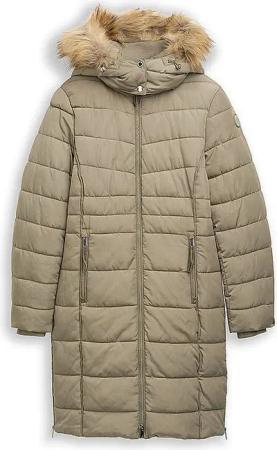 TOM TAILOR Steppmantel olive | M