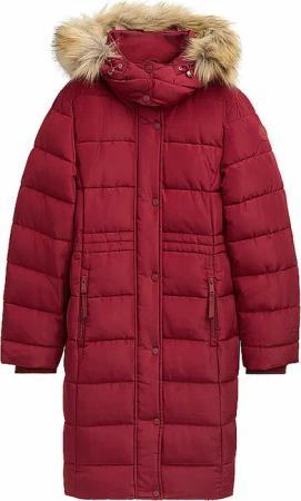 TOM TAILOR Steppmantel rot | M