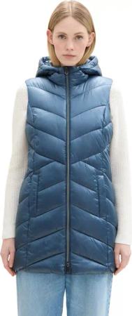 TOM TAILOR Steppweste mit Kapuze
