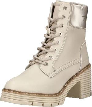 TOM TAILOR Stiefelette "Tom Tailor Stiefelette Lederimitat/Textil"