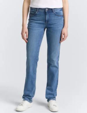 TOM TAILOR Straight-Jeans Jeanshosen TTALEXA STRAIGHT Jeans