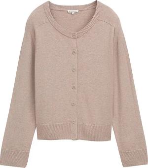 TOM TAILOR Strickjacke  beige | M
