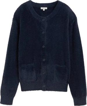 TOM TAILOR Strickjacke  dunkelblau | L