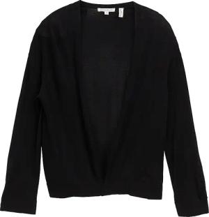 TOM TAILOR Strickjacke  schwarz | L