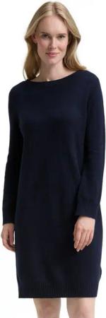 TOM TAILOR Strickkleid mit Rippbündchen