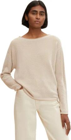 TOM TAILOR Strickpullover mit modischer Struktur