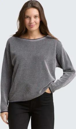 TOM TAILOR Strickpullover Pullover & Strickjacken Loose Fit Strickpullover aus Bio-Baumwolle