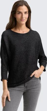 TOM TAILOR Strickpullover Pullover & Strickjacken Loose Fit Strickpullover mit Glitzer-Effekt