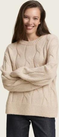 TOM TAILOR Strickpullover Pullover & Strickjacken Loose Fit Strickpullover mit Zopfmuster