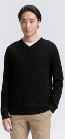 TOM TAILOR Strickpullover Pullover & Strickjacken Strickpullover mit V-Ausschnitt