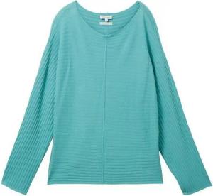 TOM TAILOR Strickpullover STRUCTURED BATWING aus Viskosemix