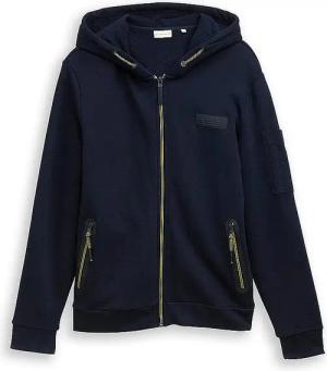 TOM TAILOR Sweatjacke  blau | XL