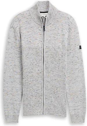 TOM TAILOR Sweatjacke  hellgrau | S