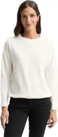 TOM TAILOR Sweatshirt mit Kordelzug am Saum