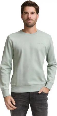 TOM TAILOR Sweatshirt mit Logo Stickerei