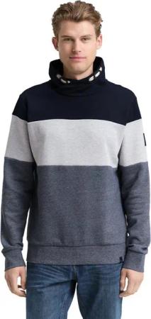 TOM TAILOR Sweatshirt mit Logo Stickerei